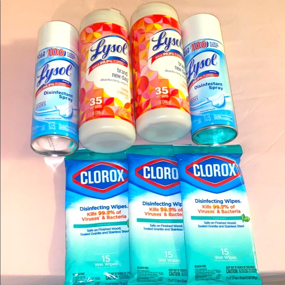 BUNDLE *Lysol & Clorox*
